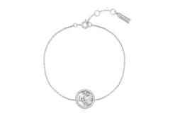  Sunshine Chaser - Zilver / Gerodineerd - Zirkonia - 18,5cm